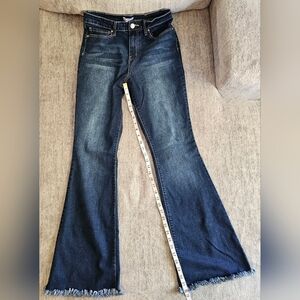 YMI Women's Frayed Hem Jeans Size 11